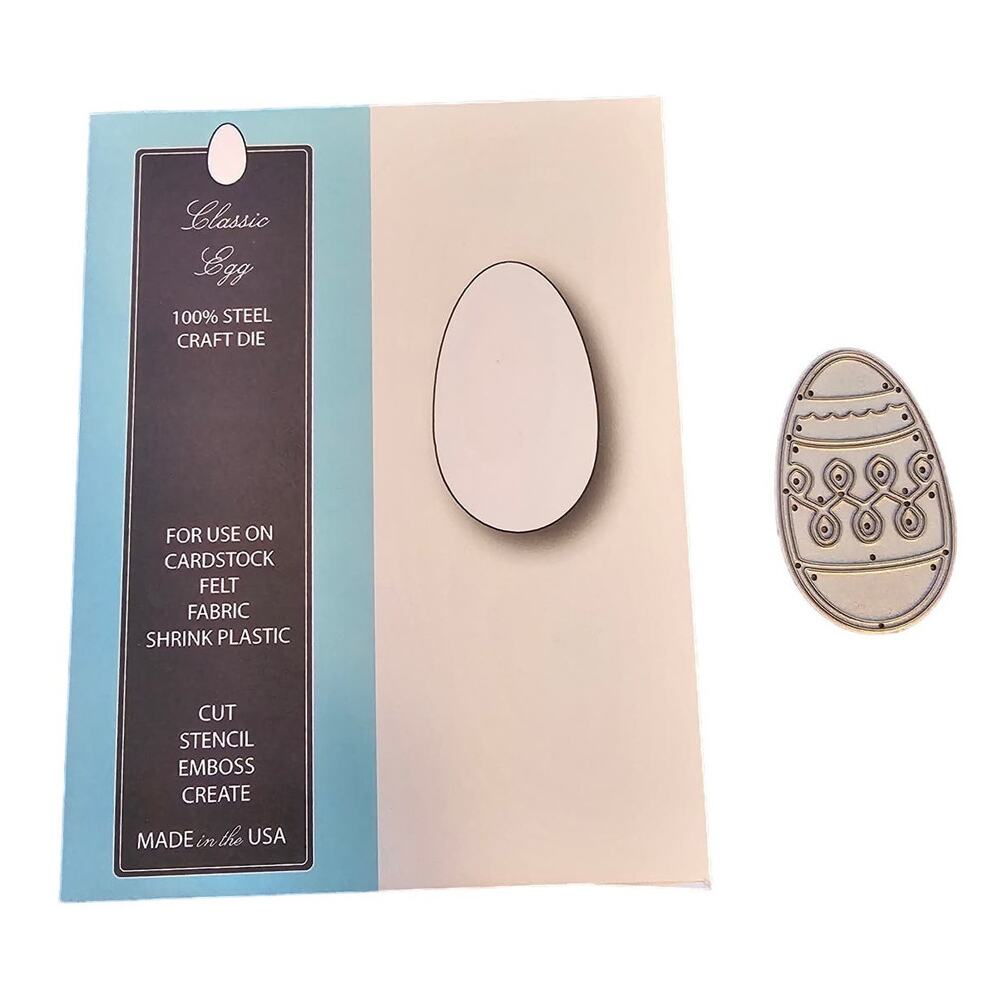 Memory Box Filigree Classic Easter Egg Steel Craft Die Style  98305